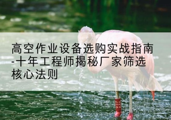 赤峰剪叉式升降机厂家-高空作业设备选购实战指南-十年工程师揭秘厂家筛选核心法则